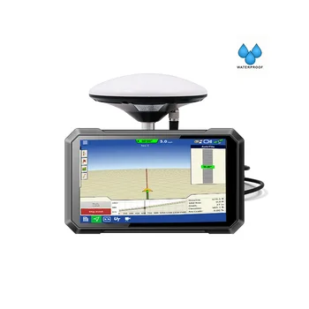 7 אינץ טרקטור GPS חקלאית GPS באיכות גבוהה טרקטור חקלאי נווט טרקטור זריעה דיוק הניווט