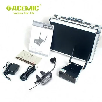 ACEMIC UHF נגינה Micropfone אלחוטית הפחתת רעש מיקרופון לגיטרה כינור