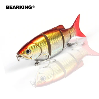 Bearking 5pcs/Lot פיתוי דיג Swimbait מפרקים 80mm 10g קשה הדגים מים מתוקים לפתות את מינו עם איכות גבוהה