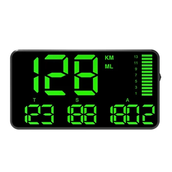 C90 Head-Up Display גובה מטר שחור האד פלסטיק האד GPS מד מהירות אביזרי רכב