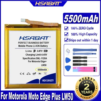 HSABAT LW50 5500mAh סוללה עבור Motorola Moto קצה+ / Edge + / Edge ועוד סוללות