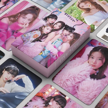 Kpop LE SSERAFIM האלבום החדש העשוי ללא חת Lomo קלפים, Photocards ANTIFRAGILE גלויה Kpop בנות כרטיסי צילום עבור אוהדים מתנה