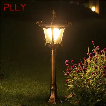 PLLY חיצונית אורות דשא רטרו חום גן מנורת LED אטימות IP65 הביתה דקורטיביים דופלקס