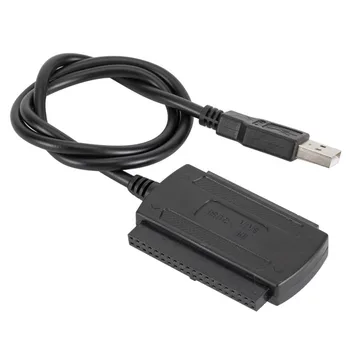 SATA PATA כונן IDE to USB 2.0 מתאם ממיר כבלים עבור כונן הדיסק קשיח HDD 2.5