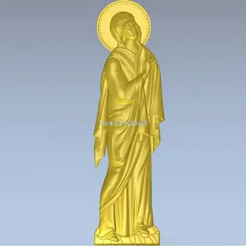 איכות גבוהה 3d דגם הקלה עבור cnc או מדפסות 3D ב קובץ STL אמא של אלוהים על crucifixion_1