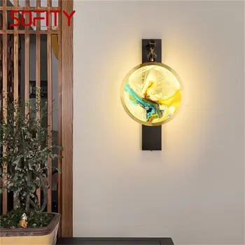 ארנב מקורה מנורות קיר גוף פליז יוקרה LED מנורות אור הקיר מודרני הביתה חדר השינה, הסלון, המשרד