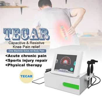 כאב Recovery Smart Tecar 448KHz עמוק חימום Monopolar RF מטח RET Diathermy Tecar טיפול שיקום הרזיה המכונה