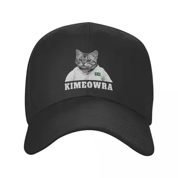 מנהג מצחיק ג 'יו ג' יטסו חתול כובע בייסבול חיצונית גברים נשים מתכוונן אבא כובע אביב