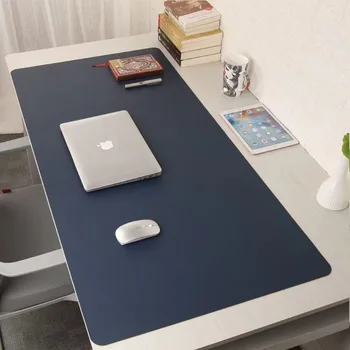 נייד משטח עכבר מוך עור Pu Mousepad עמיד למים מקלדת כיסוי שולחן קל לנקות מגן נייד גיימר מחצלת מחשב Pc