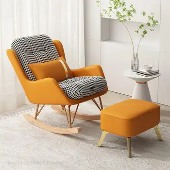 עור הזרוע, הכיסא עיצוב כורסת יחיד, ספה המשחק הכיסא אמצע המאה מודרני Muebles דה לה סאלה ריהוט ספריית YYY35XP