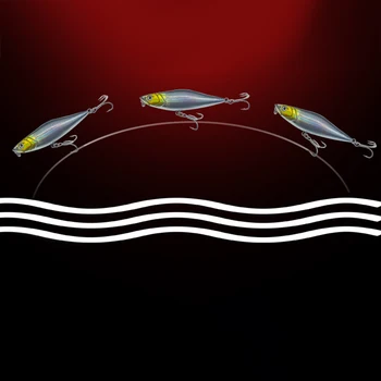 פיתיון מלאכותי עם וו עם 3D Bionics העיניים דיג פתיונות עבור דייג מים מתוקים