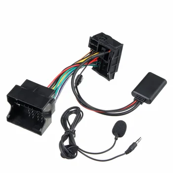 רכב bluetooth מתאם האודיו האלחוטי מיקרופון דיבורית AUX כבל עבור פורד פיאסטה/מיקוד MK2/מונדיאו MK3/עבור פומה/ל. C-מקס